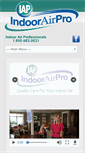 Mobile Screenshot of indoorairpro.com